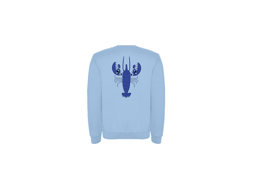 Sweat enfant lobster bleu