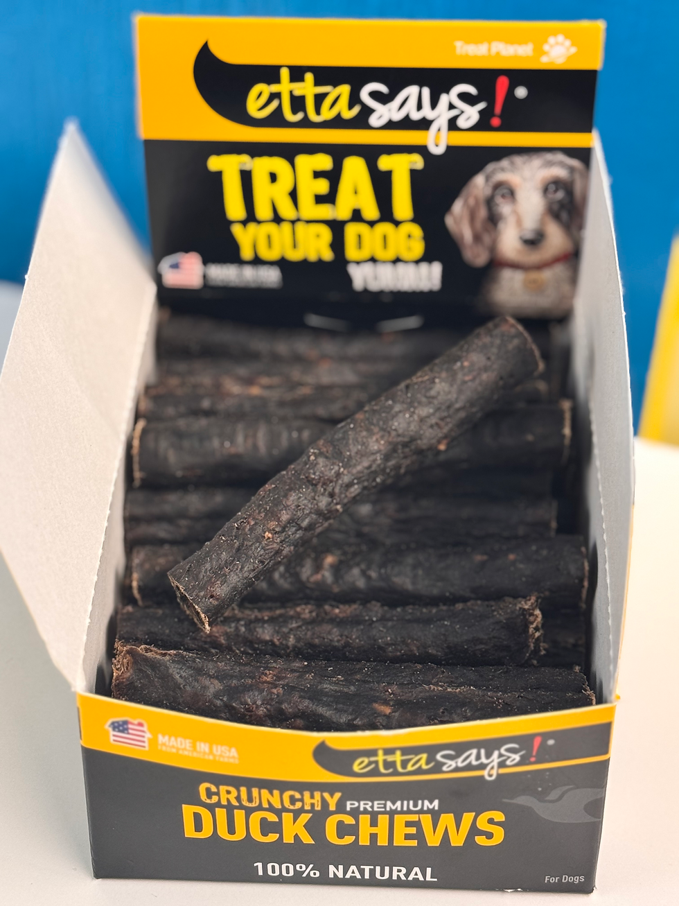 Etta Says! Crunchy Duck Dog 4in Chews Single