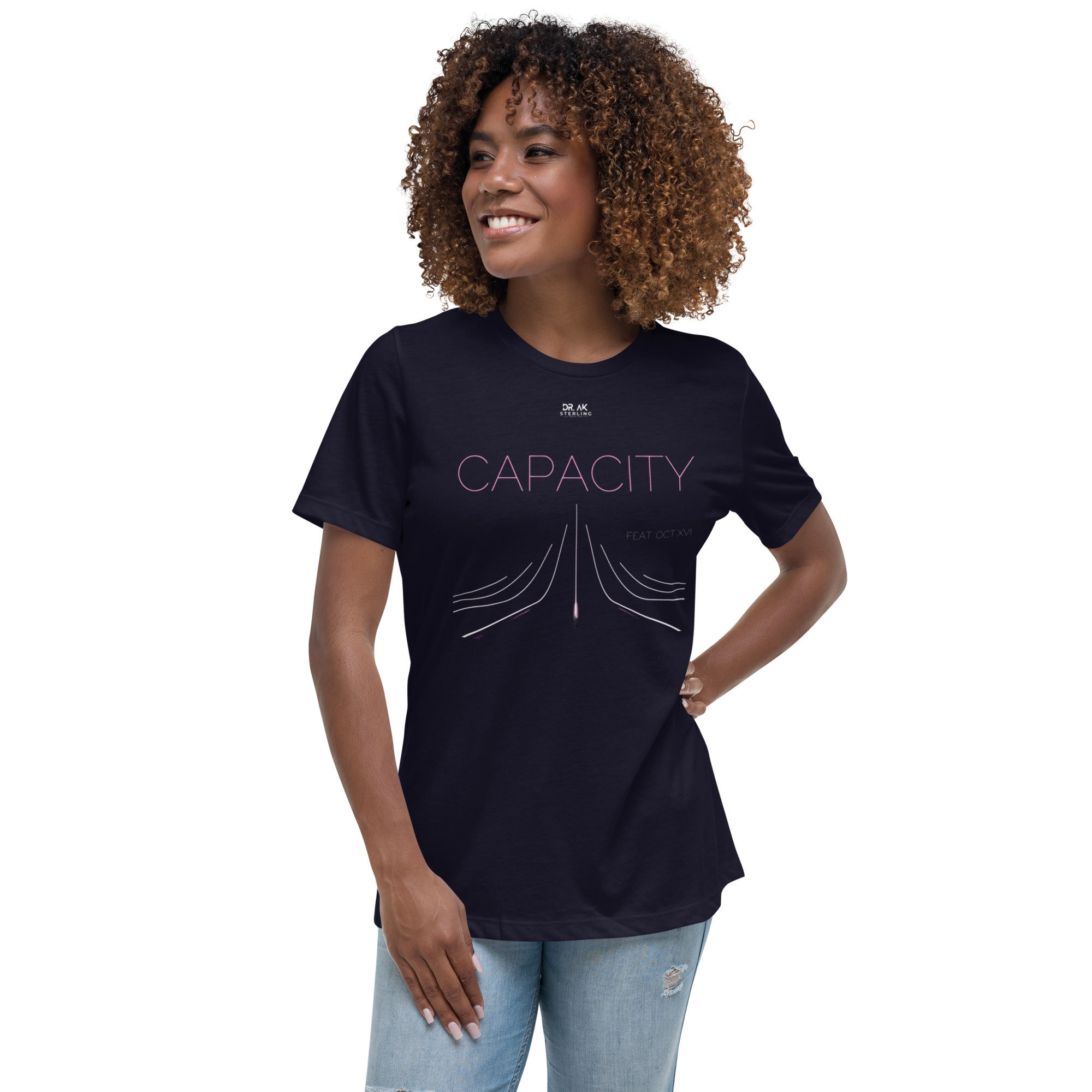 "CAPACITY" Women's Relaxed T-Shirt