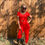 Thumbnail: Red season jumper W/belt