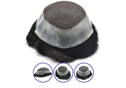 Prótesis capilar de base transpirable