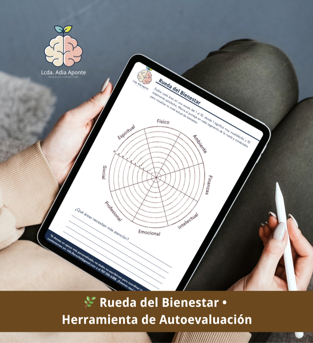 Rueda del Bienestar – Herramienta de Autoevaluación