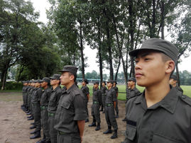 EA Cadets under NCC 12th Senior Division Training
