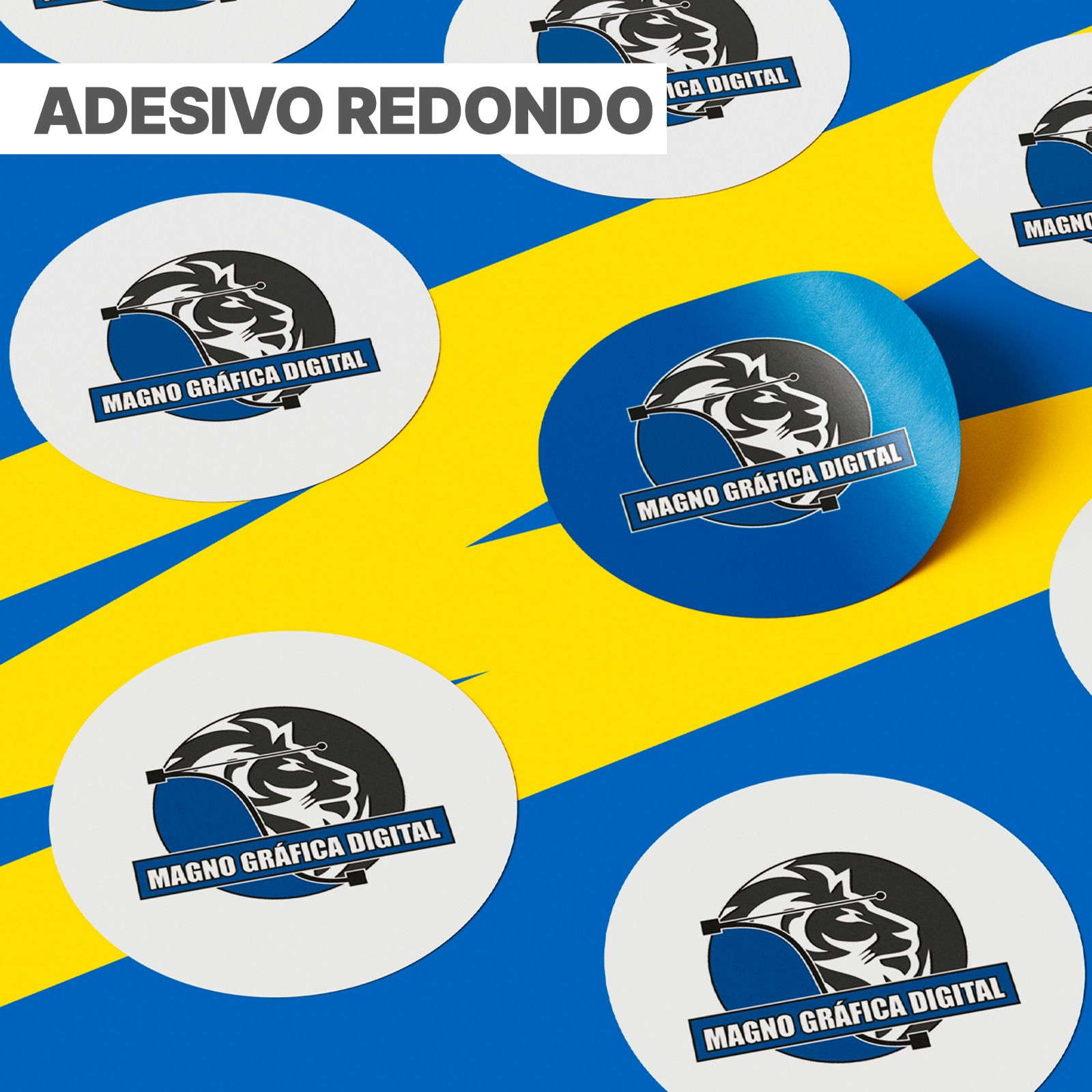 Adesivo Redondo