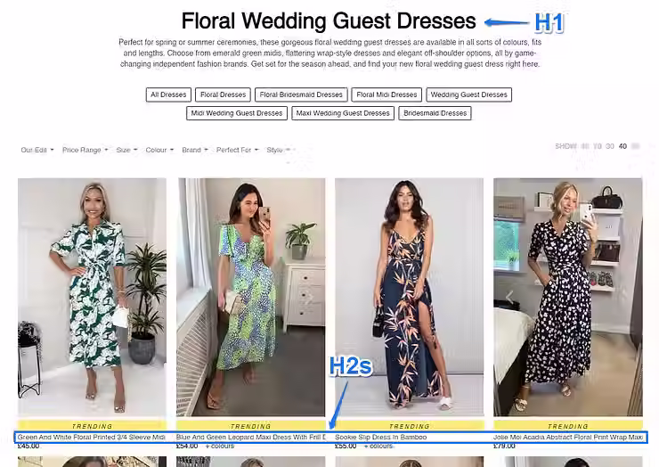 Meta description örnek düğün ayakkabısı Google arama sonucu