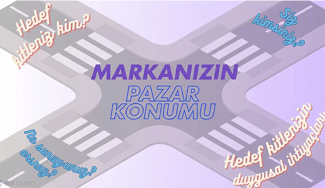 Marka pazar konumlandırması kesişim noktası diyagram