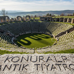 Konuralp antik tiyatrosu — Düzce'nin Roma dönemi arkeolojik mirası