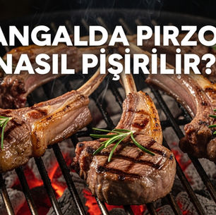 Mangalda pirzola nasıl pişirilir — meşe közünde kuzu pirzola İbrahiminyeri