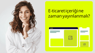 E-ticaret içerik yayınlama zamanlaması rehber kapak görseli