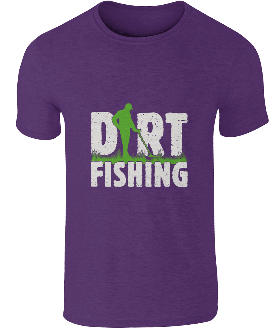 Thumbnail: SoftStyle® Ringspun T-Shirt DIRT-FISHING