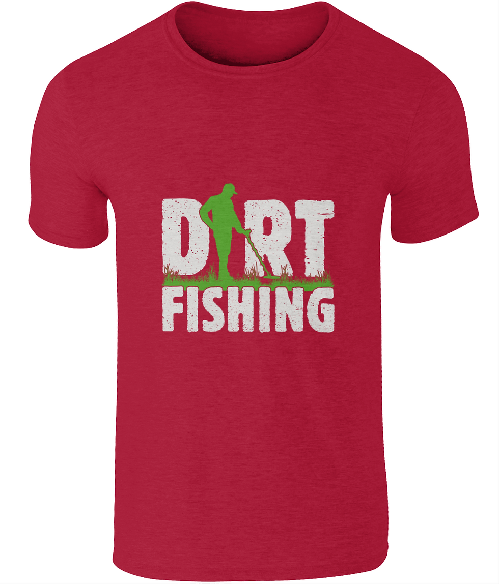 Thumbnail: SoftStyle® Ringspun T-Shirt DIRT-FISHING