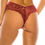 Thumbnail: Rhubarb Floral Lace Thong