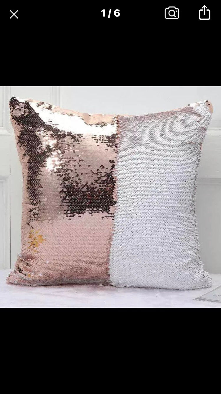 Thumbnail: Sequin pillow