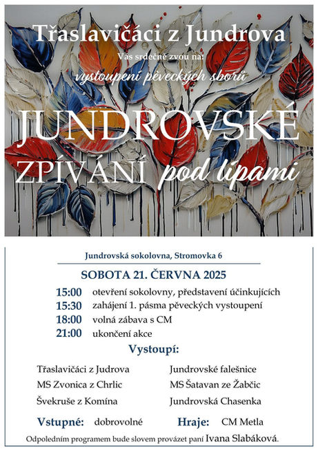 Zpívání pod lípami 21.6.2025