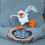 Thumbnail: Handmade papier mâché Cornish seagull character a unique gift for the home