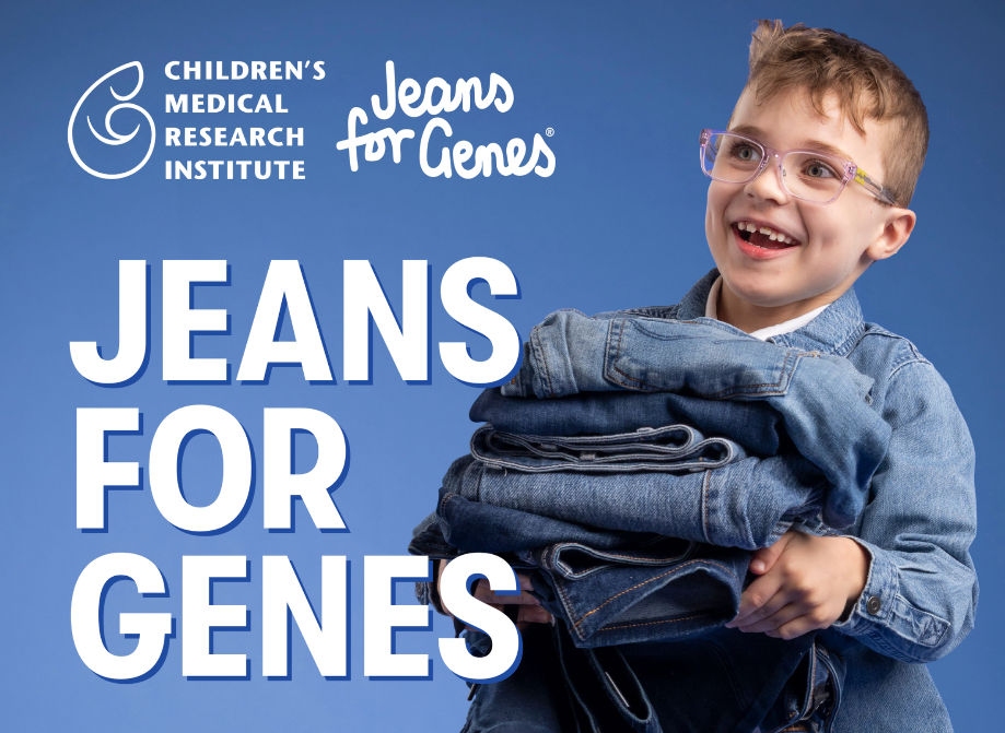 JEANS FOR GENES DAY - Thursday 6th August
