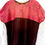 Thumbnail: JOY Pink and Brown ART Linen Top
