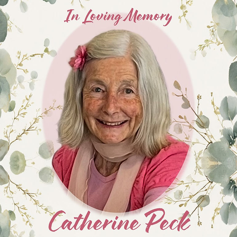 RIP Catherine Peck