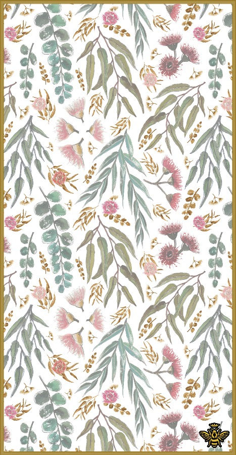 Thumbnail: ART-Towel Large 154 x 80cm-  Eucalypt Gum White