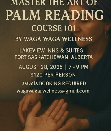 PALM READING COURSE - Aug 28th