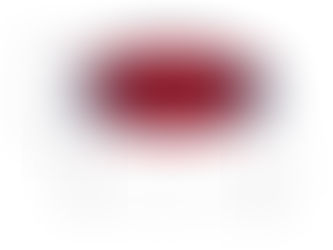 black disc ufo with red and blue lights