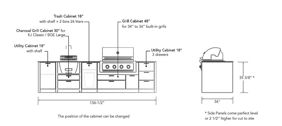 Thumbnail: Santos Outdoor Kitchen by Station Grill