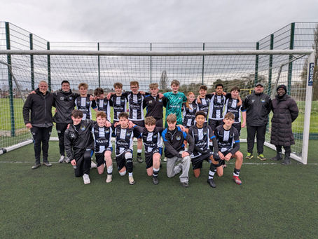 Under 16s Whites Reach The Final in Alf Bolder Memorial Cup