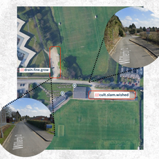 Car park map Hilltop