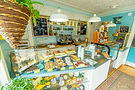 Hender's Bake Shop & Cafe - a cute historical house. Hender's offers both online and in-person ordering with outdoor seating in the warmer months
