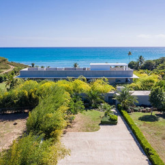 Arial view of at Encantada Vieques