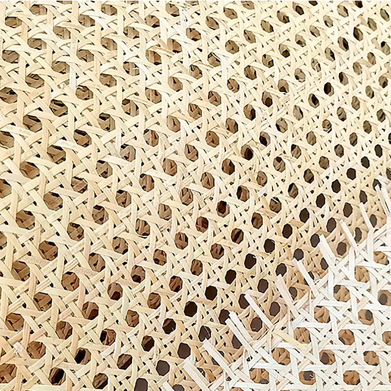 Miniatura: Natural Indonesian Real Rattan Wicker Cane Webbing Roll Furniture Chair Table