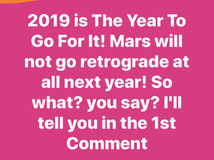 In 2019, All Systems Are A Go!
