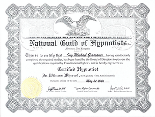 Zertifikat professionelle Hypnose NGH – Michael Grassauer