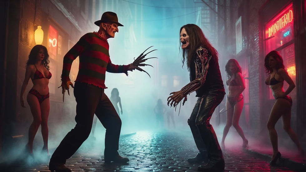 Bio-Mechanical Dark Perverse Macabre Horror Art By: Daniel FX Staal