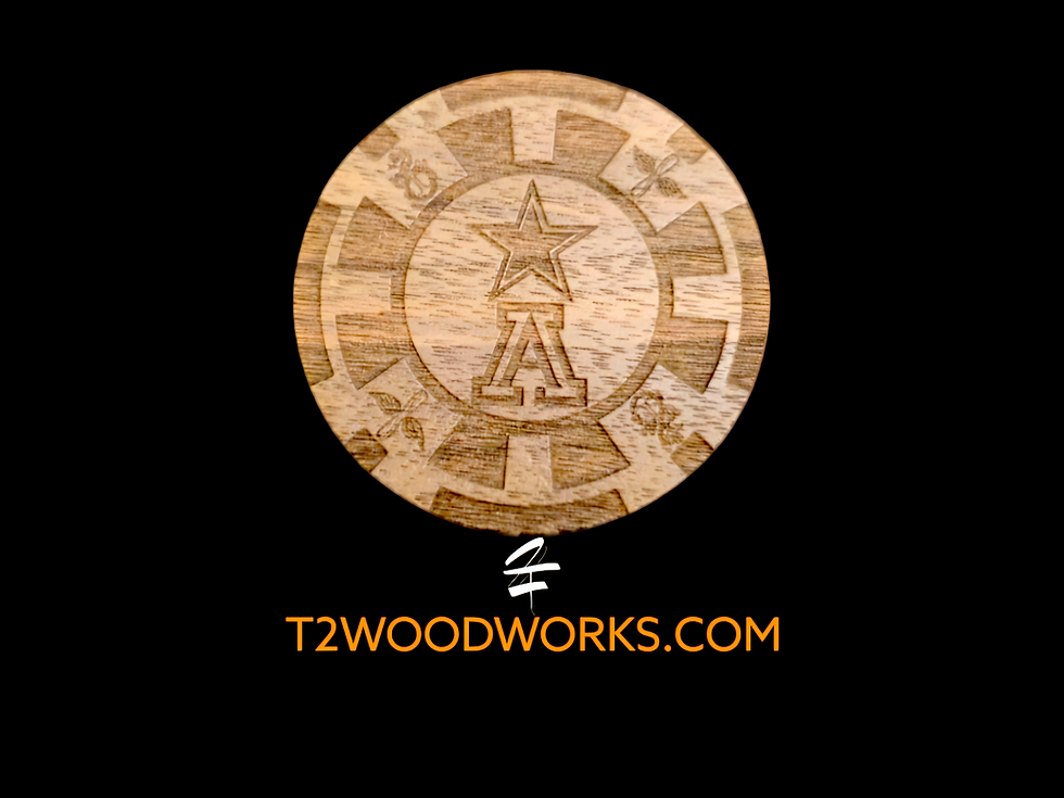 Thumbnail: Challenge Coins (Wood) 