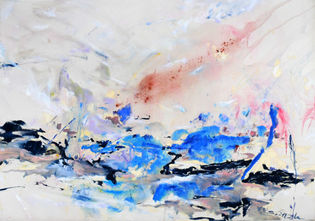 Sammi Mak's Mist, 2022 from her Art Central Hong Kong 2023 solo exhibition with Odds and Ends gallery, Hong Kong