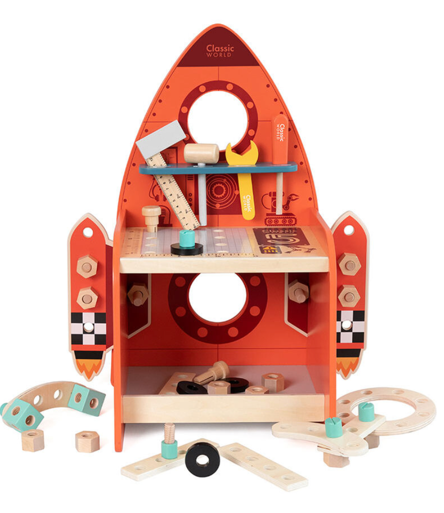 Pretend & Play - Rocket Workbench & Tool Set