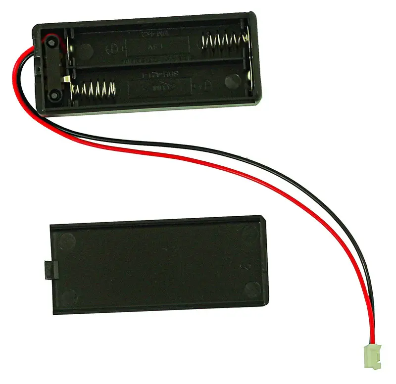 Miniatura: 2x AAA Battery Box with Switch and JST Connector