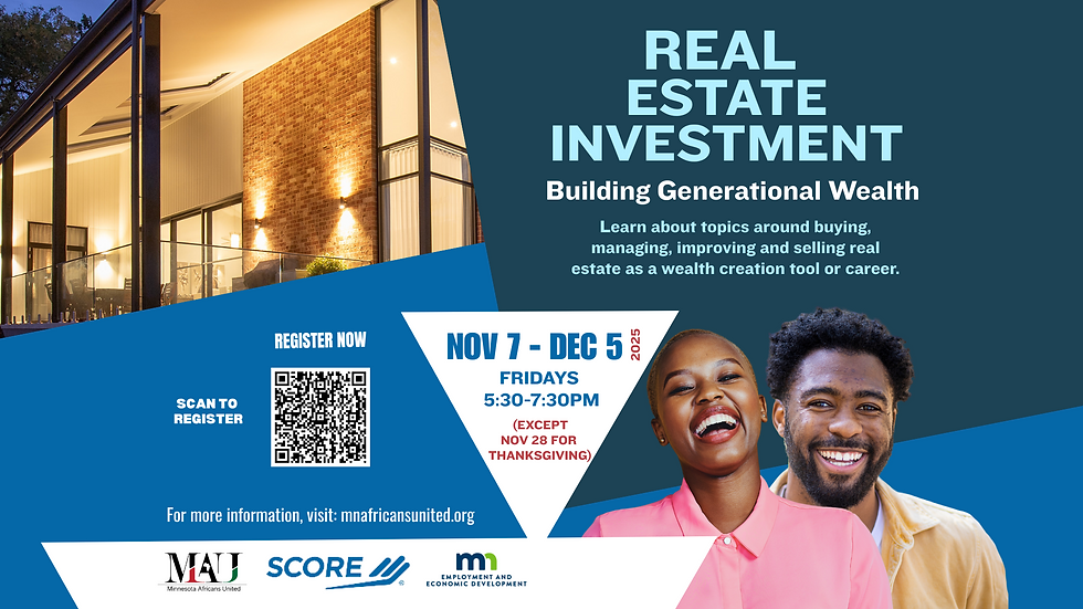 Building Generational Wealth: Real Estate Investment Training Series