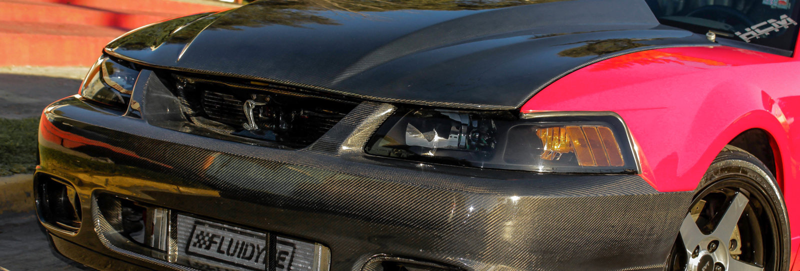 Mustang 2003-04 Cobra Matte Black Stainless Steel Rear Bumper Inserts 1503-04 Free Shipping
