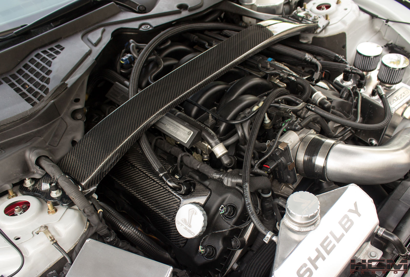 2015 - 2017 Mustang Carbon Fiber Strut Tower Brace