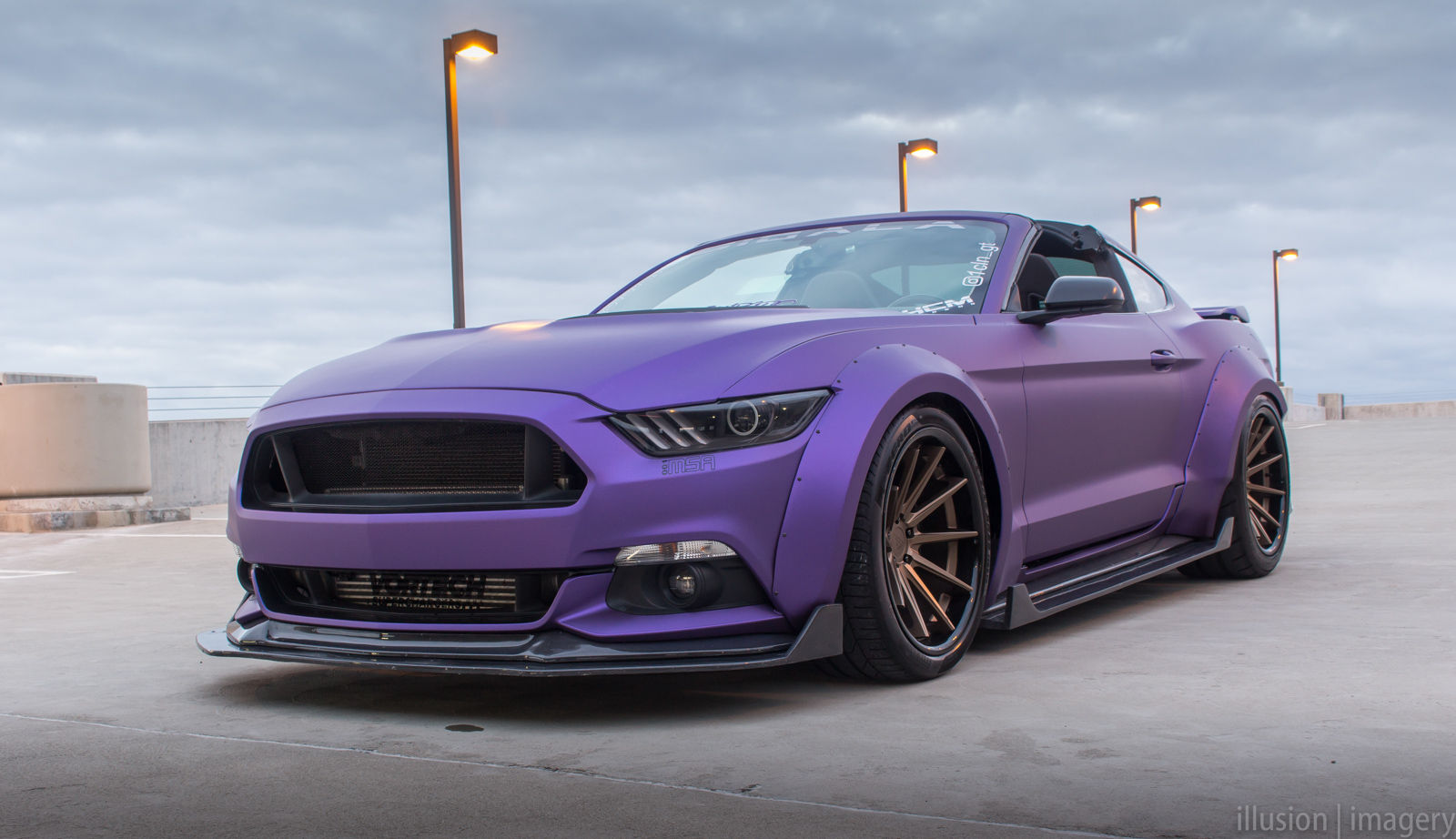 2015 - 2017 Mustang Fiberglass Fender Flares