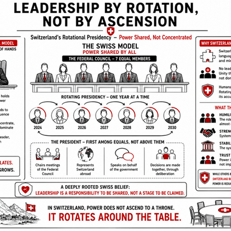 Two charts to explain how governmental power is shared in Switzerland