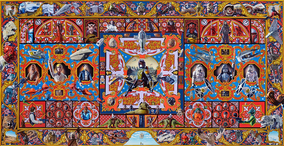 The Batman of art world: Sacred Plastic Toys and the voyage back to innocence.
