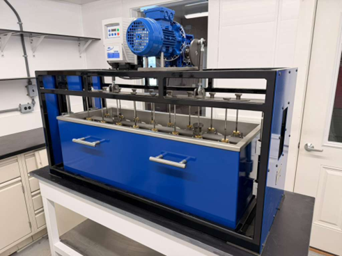 Figure 2. RUSITEC equipment installed at Miner Institute.