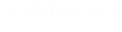 Andrade's Clean Up Logo just words WHITE.png