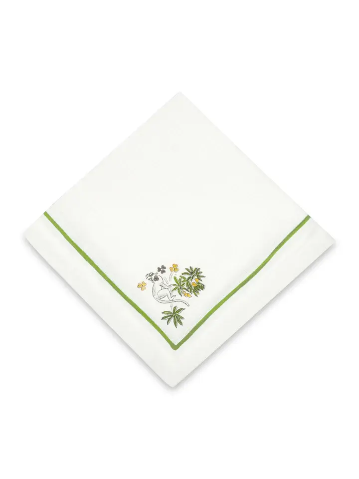 Monkey And Mango Tree - Table Mat & Napkin (Set of 4)