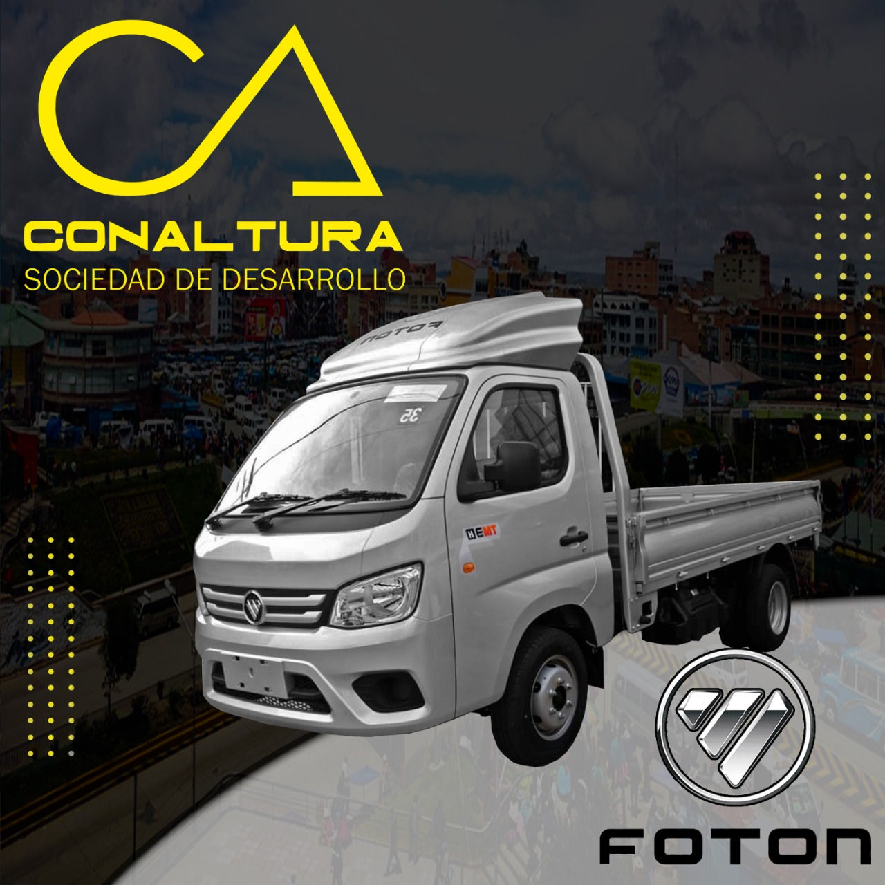 FOTON 1.5 TONELADAS