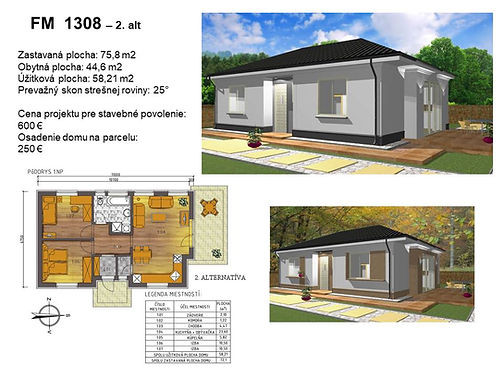 domy na kluc aj s pozemkom