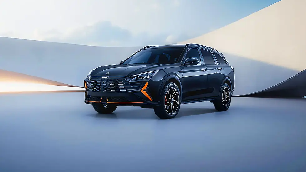 Tmavomodrý rodinný crossover Dongfeng SHINE GS dostupný v Nitre